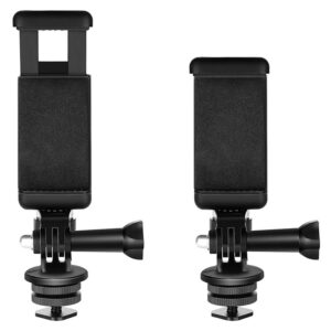 Phone/Sports Camera Holder with Adapter - Black - Image 3