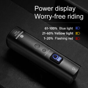Rockbros V9M-1000 front bicycle light 1000lm - black - Image 4