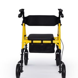 Keturių ratų reabilitacinis vaikštynė Marsylia, geltona RF-617/Ż REHAFUND - Image 2