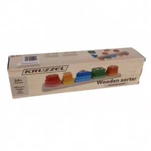Rūšiuoklis – medinė dėlionė Kruzzel 22492 - Image 2