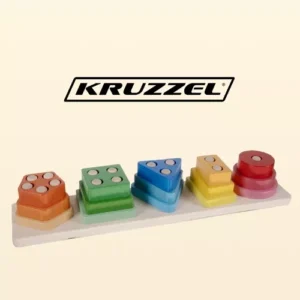Rūšiuoklis – medinė dėlionė Kruzzel 22492 - Image 3
