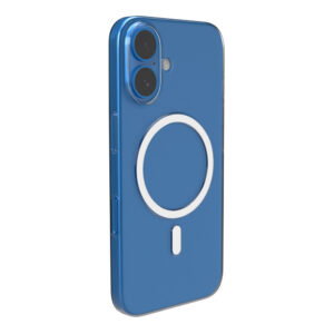 Puro 03 Mag MagSafe Silicone Case for iPhone 16 - Transparent - Image 4