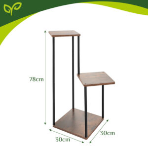 Gardlov stovintis gėlių stovas 78 cm - 3 lentynos - Image 2