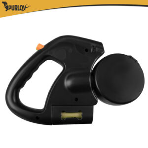 „Purlov“ 3 m automatinis dvigubas pavadėlis su žibintuvėliu - Image 6