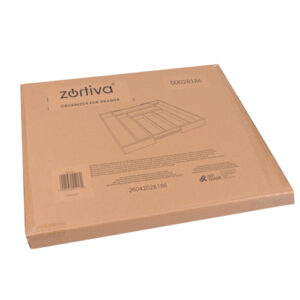 Bambukinis stalčiaus įdėklas/organizatorius „Zortiva“ stalčiui - Image 3