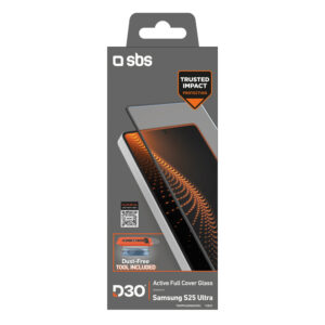 SBS tempered glass with D3O technology with applicator for Samsung Galaxy S25 Ultra - Image 2
