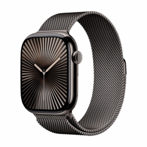 Išmanusis laikrodis Apple Watch Series 10 GPS + Cellular 46mm Slate Titanium Case with Milanese Loop M/L - Titanium