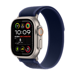 Išmanusis laikrodis Apple Watch Ultra 2 (2024) LTE 49mm Natural Titanium Case with Trail Loop S/M - Blue