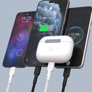 Dudao L9X 30W USB-C - Lightning Cable 2m - Black - Image 9