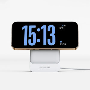 Cuktech WPB100N 20W 10000mAh Magnetic Power Bank with Stand - baltos spalvos - Image 6
