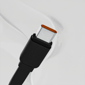Dudao K32 Powerbank 22.5W 10000 mAh with Built-in USB-C/ Lightning Cable - Black - Image 3