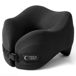 TECH-PROTECT COMFORTREST KELIONINĖ KAKLO PAGALVĖ JUODA