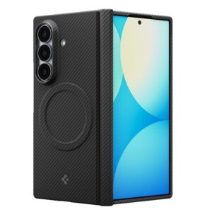 SPIGEN AIRSKIN ARAMID MAGSAFE GALAXY Z FOLD 8 ULTRA JUODAS - Image 2