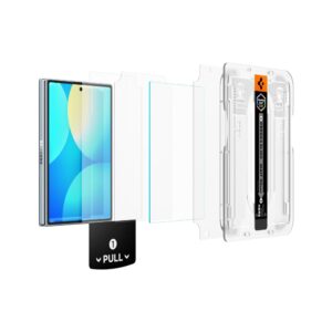 GRŪDINTAS STIKLAS SPIGEN GLAS.TR EZ FIT PRO AC HD GALAXY Z FOLD 8 CLEAR - Image 2