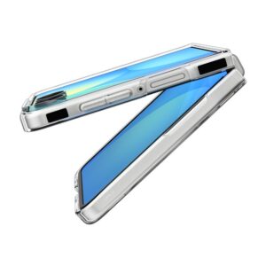 SPIGEN AIRSKIN MAGSAFE GALAXY Z FLIP 8 SKAIDRUS/BALTAS - Image 2