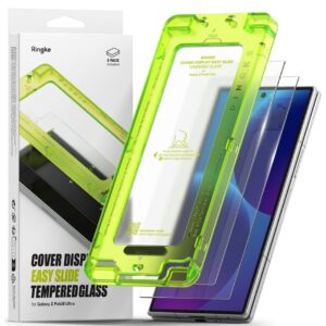 GRŪDINTAS STIKLAS RINGKE COVER DISPLAY EASY SLIDE 2-PACK GALAXY Z FOLD 8 ULTRA CLEAR