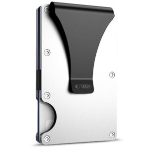 TECH-PROTECT THORN RFID KORTELIŲ PINIGINĖ STEEL SILVER
