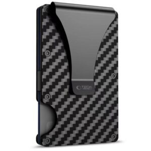 TECH-PROTECT THORN RFID KORTELIŲ DĖKLAS CARBON BLACK