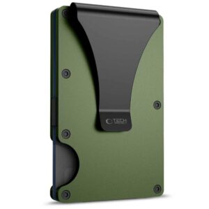 TECH-PROTECT THORN RFID KORTELIŲ PINIGINĖ MILITARY GREEN