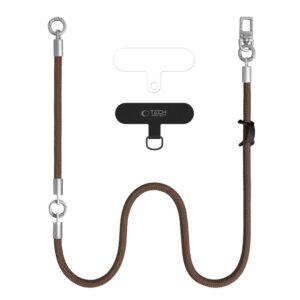 TECH-PROTECT C10S ROPE CROSSBODY & WRIST WALNUT BROWN/TITANIUM - Image 2