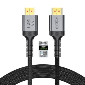 TECH-PROTECT ULTRABOOST HDMI 2.1 KABELIS 4K 120HZ / 8K 60HZ 200CM JUODAS