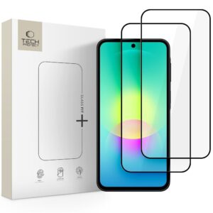 GRŪDINTAS STIKLAS TECH-PROTECT GLASS FIT+ 2-PACK GALAXY A27 5G JUODAS
