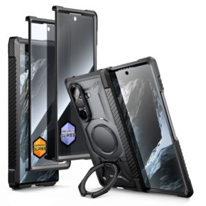 SUPCASE UB GRIP MAG MAGSAFE 2-SET GALAXY Z FOLD 8 JUODAS
