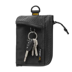 SPIGEN LF300 MINKŠTAS RFID KORTELIŲ DĖKLAS JUODAS - Image 2