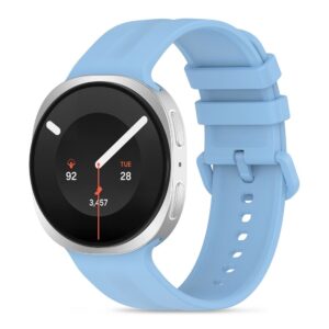 TECH-PROTECT SILICONE EVO SAMSUNG GALAXY WATCH 8 / 9 / CLASSIC (40 / 44 / 46 MM) ŠVIESIAI MĖLYNAS