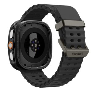 Spigen LIQUID AIR Samsung Galaxy WATCH ULTRA 2 2026 (47 MM) MATINIS JUODAS - Image 2