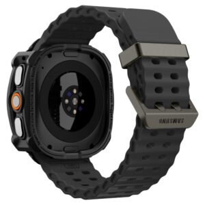 Spigen RUGGED ARMOR Samsung Galaxy WATCH ULTRA 2 2026 (47 MM) MATINĖ JUODA - Image 2