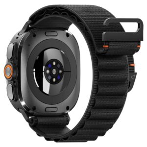 Spigen WBF1 DIRŽELIS Samsung Galaxy WATCH ULTRA 1 / 2 2024-2026 (47 MM) JUODAS - Image 2