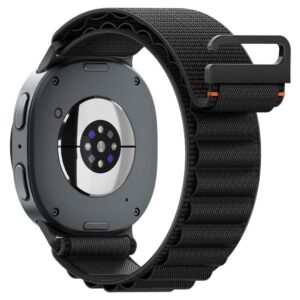 Spigen WBF1 DIRŽELIS Samsung Galaxy WATCH 8 / 9 / CLASSIC (40 / 44 / 46 MM) JUODAS - Image 2