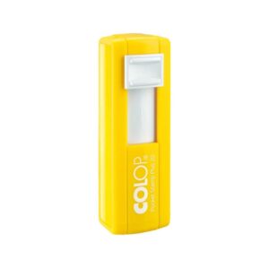 Kišeninis antspaudas Colop Pocket Stamp Plus 20, geltonos spalvos