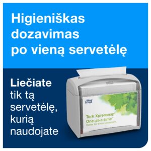 Laikiklis stalo servetėlėms Tork Tabletop N4 (272613), pilkos spalvos, plastikinis - Image 7