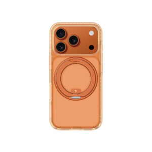 AmazingThing Titan Pro Spin case for Apple iPhone 17 Pro Max compatible with MagSafe - orange