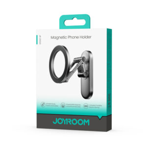 Joyroom JR-ZS520 magnetic phone holder skirtas metal surfaces - titanium - Image 6