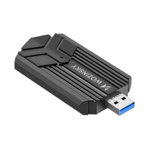 Wozinsky WAX-1800 Dual-Band Wireless USB 3.0 WiFi 6 Adapter - Black - Image 2