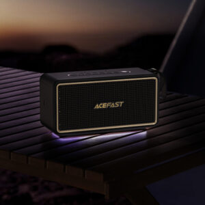 Acefast K3 Ultra Wireless Speaker with RGB Backlight Bluetooth 5.4 - Black - Image 5