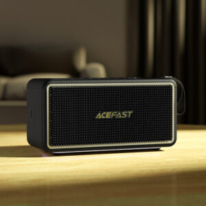 Acefast K3 Ultra Wireless Speaker with RGB Backlight Bluetooth 5.4 - Black - Image 6