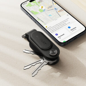 Acefast S4 Bluetooth Keychain Locator Compatible with Apple Find My - Black - Image 6