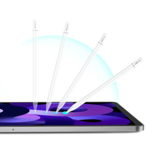 Acefast V3 Capacitive Stylus for iPad with Wireless Charging and 2 Interchangeable Tips - White - Image 5