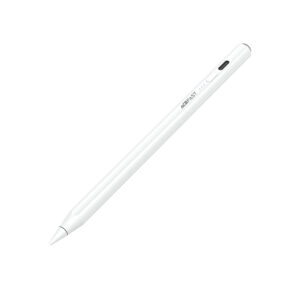 Acefast V2 Capacitive Stylus for iPad with 2 Interchangeable Tips - White
