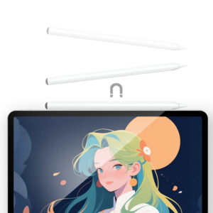 Acefast V2 Capacitive Stylus for iPad with 2 Interchangeable Tips - White - Image 6
