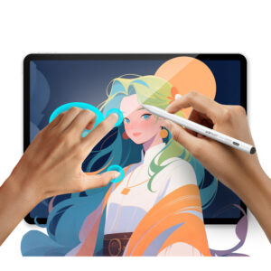 Acefast V2 Capacitive Stylus for iPad with 2 Interchangeable Tips - White - Image 7