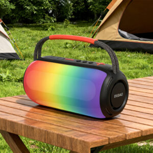 Dudao Y21 Wireless Speaker with RGB Backlight Bluetooth 5.3 - Black - Image 9
