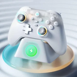 Machenike G3 V2 Wireless Game Controller with Charging Station - White - Image 3