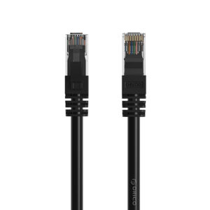 Orico PUG-C6 CAT6 1000Mbps RJ45 Ethernet Network Cable LAN Round 10m - Black - Image 5