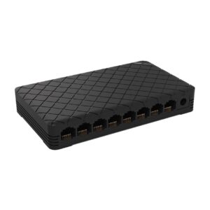 Ruijie Networks RG-ES08G-L tinklo komutatorius Ne-valdomas Gigabit Ethernet (10/100/1000) Juoda