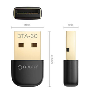 Orico BTA-60 Bluetooth 6.0 Adapter - Black - Image 2